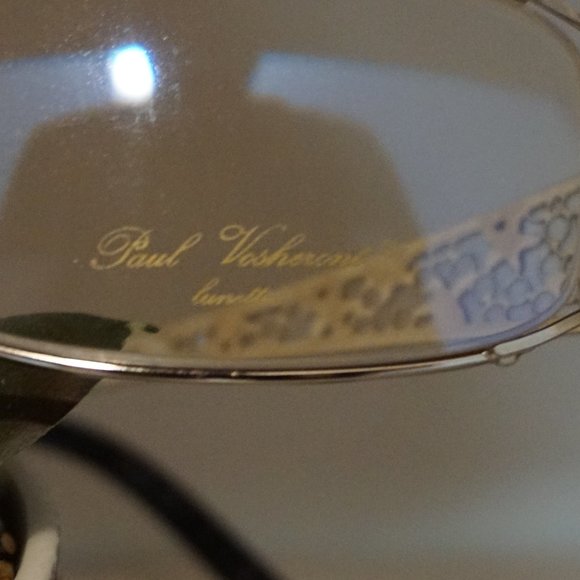NEW PAUL VOSHERONT PV258 C2 Gold/SILVER  23KGP EYEGLASSES Frame - Picture 7 of 10
